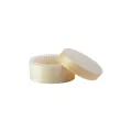 Wood Box M Caissette et Couvercle 30cl Ø110 x h45mm passe au four jusqu a 200 degrés Bois/Papier PET